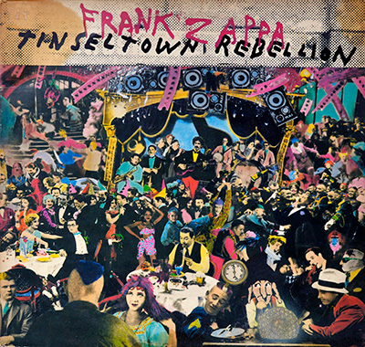FRANK ZAPPA - Tinsel Town Rebellion DLP FOC (1981, Holland)  album front cover vinyl record